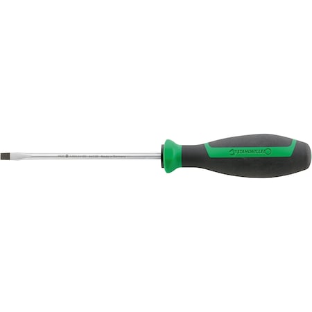 Stahlwille Tools Screwdriver for slotted screws DRALL+ 1, 6 mm x 10, 0 mm blade length 200 mm 46203100
